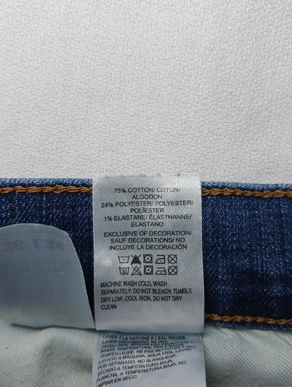 Lucky Brand 410 Mens Athletic Slim Fit Jeans 36X34 Dark Blue Stretch Denim